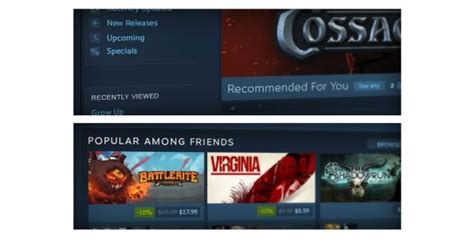 Valve Planning Steam Home Page Visual Revamp And More