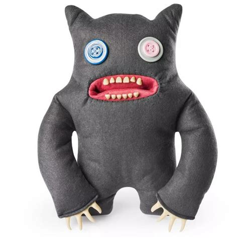 Fuggler 12 Inch Funny Ugly Monster Plush Grey Claw Ey
