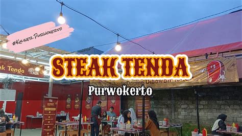 menu steak tenda purwokerto
