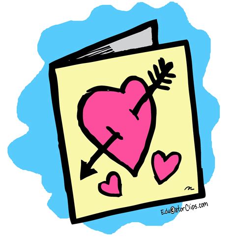 Valentines Day Card Clip Art