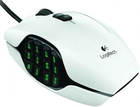 Logitech G600 White Mmo Gaming Mouse
