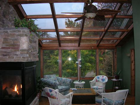 Straight Eave Wood Glass Roof Design Mysunroom