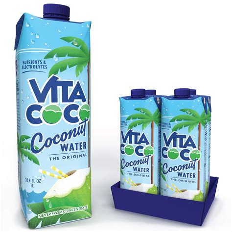 Buy Vita Coco Coconut Water Pure Naturally Hydrating Electrolyte Drink Smart Alternative To