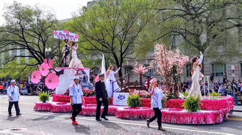 National Cherry Blossom Festival Parade Washington Dc Youtube