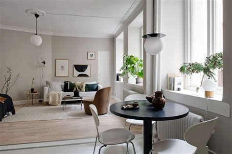 Stylish Beige Studio Home Coco Lapine Design Home Dining Room