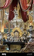 Czech Republic, Prague. Tomb of St John of Nepomuk in St. Vitus ...