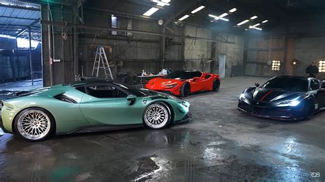 Are Three Fully Modified Ferrari Sf90s Better Than Twin Exposed Carbon