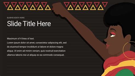Free Black History Powerpoint Template Masterbundles