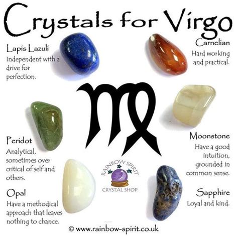 Crystals For Virgo Piedras Y Cristales Cristales De Sanación Cristales