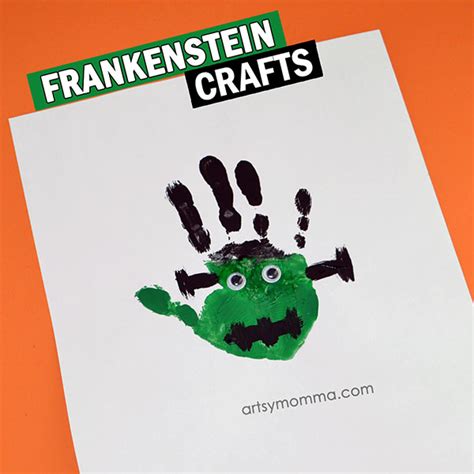 Simple Preschool Frankenstein Crafts For Halloween Artsy Momma