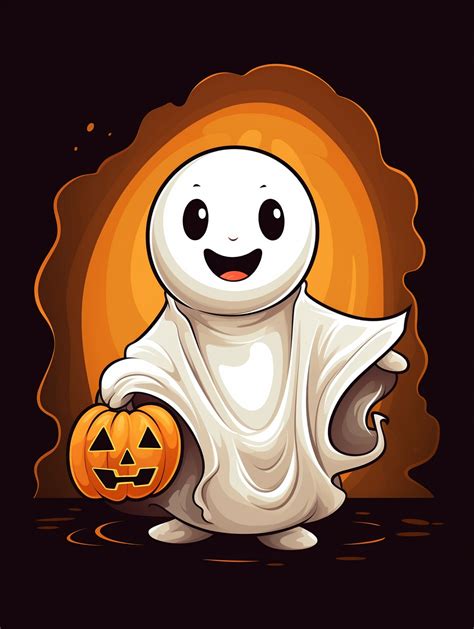 Cute Halloween Ghost Free Stock Photo Public Domain Pictures