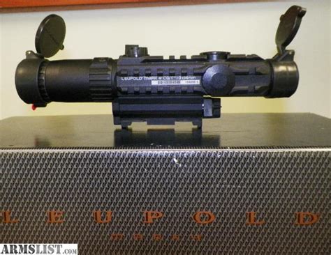 Armslist For Sale Leupold Mark 4 1 3x14mm Cqt Rifle Scope