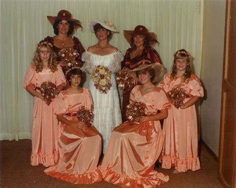 Photos Show Styles Of Bridesmaids In The 1980s Vintage News Daily