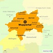 StepMap - Wuppertal - Landkarte für Deutschland