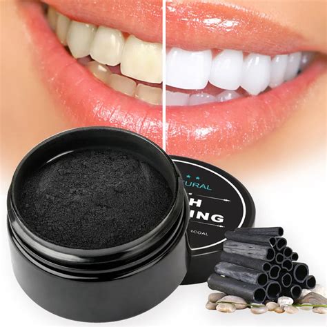 30g Tooth Whitening Powder Activated Coconut Charcoal Natural Teeth