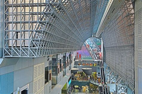 Kyoto Station Is Japan S 2nd Largest Train Station Editorial