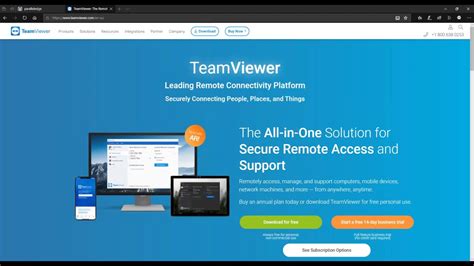 How To Work Remotely Using Teamviewer Youtube