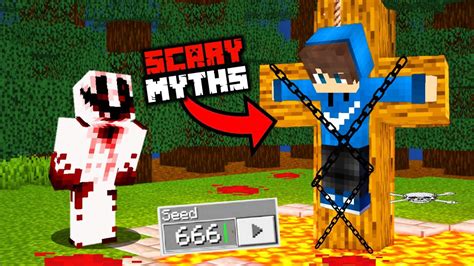 Testing Scariest Minecraft Mysteries That Are Actually Real Youtube