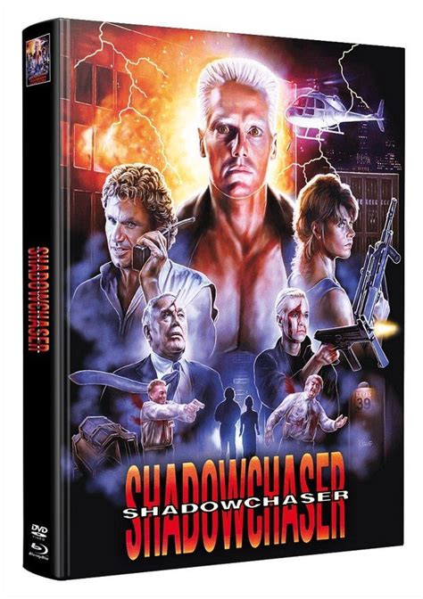 Shadowchaser Mediabook Wattiert Blu Ray 3Discs Limited 222