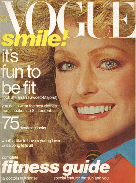 1977 Vogue Vintage Fashion Magazine Farrah Fawcett Majors Etsy