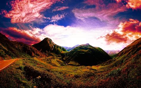 Colorful Mountain Wallpapers 4k Hd Colorful Mountain Backgrounds On