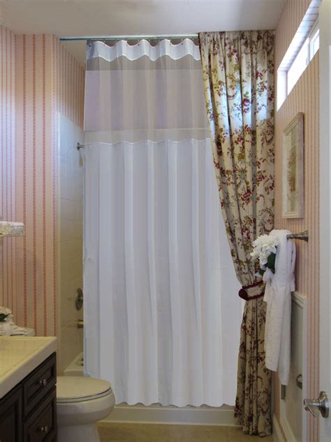 So they provide a extra end nuance kind. Magnificent extra wide shower curtain in Bathroom ...
