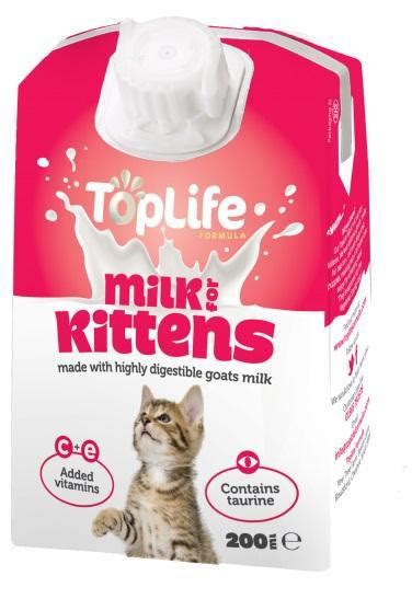 Raw goat's milk is all the craze in the pet nutrition world right now. TopLife Milk for 🐱 Kittens 🐐 Goat's Milk Formula
