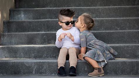 Cute Baby Boy And Girl Together Wallpapers