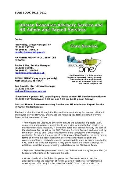 Human Resource Advisory Service And Hr Admin And Payroll