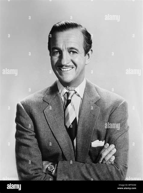 David Niven Actor 1957 Stock Photo Alamy