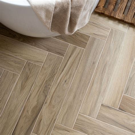Bosco Noce Wood Effect Porcelain Floor Tiles Walls And Floors