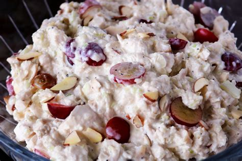 Chicken Salad With Grapes And Almonds The Anthony Kitchen