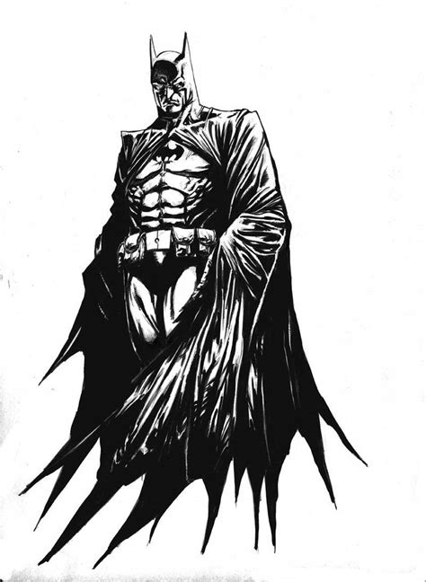 Batman Wall Art Batman Drawing Art