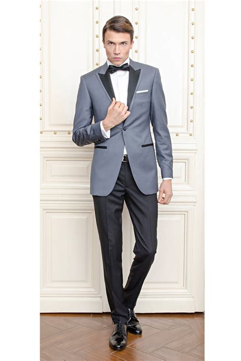 Gentlemen S Corner Slim Fit Dinner Suit Lincoln Grey Formal Wear