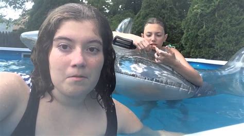 Pool With Bff Youtube