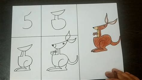 More images for kangaroo drawing easy » How to draw kangaroo for kids,kangaroo drawing easy ...