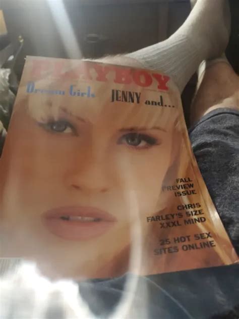 Playboy Magazine Jenny Mccarthy Cover September 1997 Issue Wsleeve