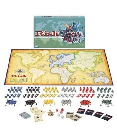 Risk Original The Legendary Game For Your Champ On Hisher Day Board