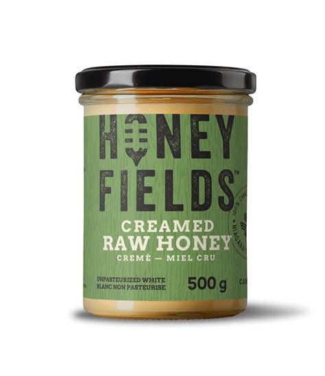 Raw Creamed Honey Honey Fields
