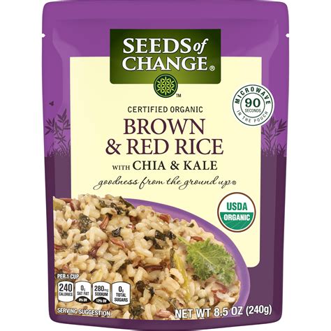 Seeds Of Change Organic Quinoa Brown And Red Rice 85oz