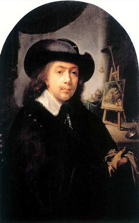 Gerrit Dou 1613 1675 Self Portrait 1645 Gerrit Dou Portrait Artist
