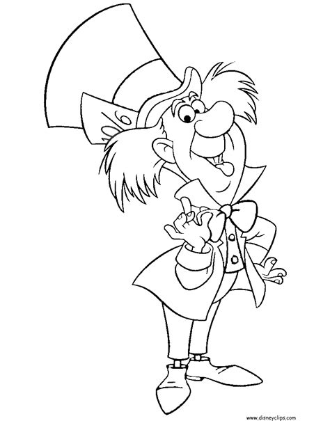 Disney alice in wonderland coloribg book for kids mad hatter coloring pagesbest coloring pages for kids.coloring for kids. Coloring Pages Disney Alice In Wonderland - Coloring Home