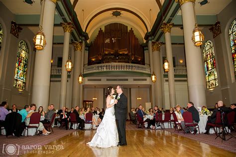 Grand Hall At The Priory Wedding On Pittsburghs North Side