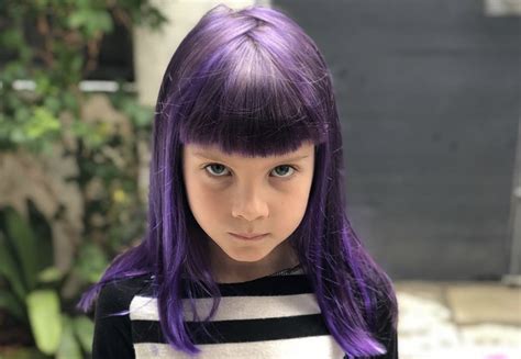 Pnks Daughter Has Purple Hair