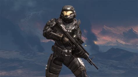 Halo Reach Noble 6 Armor 🍓noble 6 Halo Legendary Loot Crate Art By