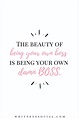 Female boss quote | Girl Boss Quote | Lady Boss Quote | Be your own ...