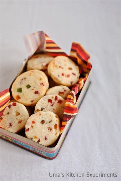 Eggless Tutti Frutti Cookies Arlecchini Indian Curry Trail Best