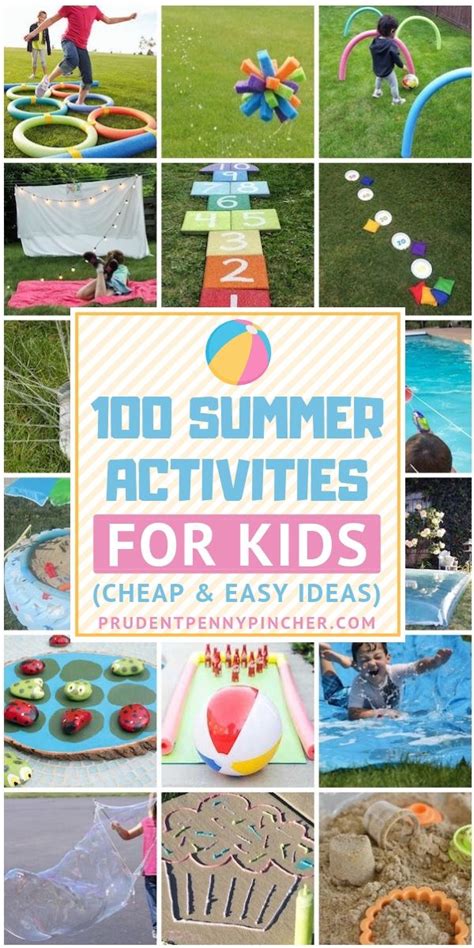 100 Fun Diy Backyard Games Summer Activities For Kids Summer Fun For