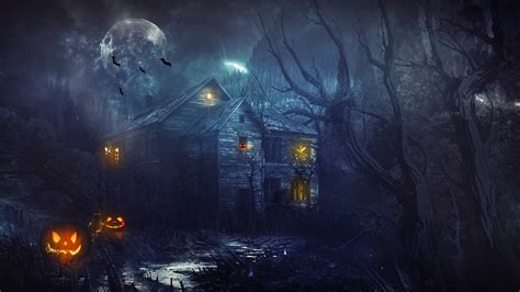 Haunted House Background Wallpapersafari