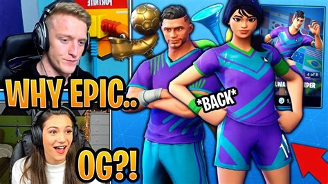 You can also upload and share your favorite fortnite skin wallpapers. Streamers React to SWEATY Soccer Skins *BACK* in the Item ...